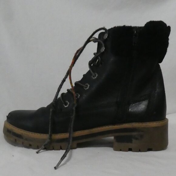 Unbranded | 11 inch bottom sole measured | Black Rugged Outdoor Boots - Picture 6 of 13